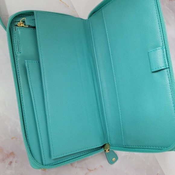 miche turquoize in color detachable crossbody strap - Picture 9 of 11
